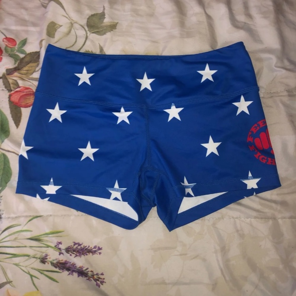 Feed Me Fight Me Freedom Shorts SOLD